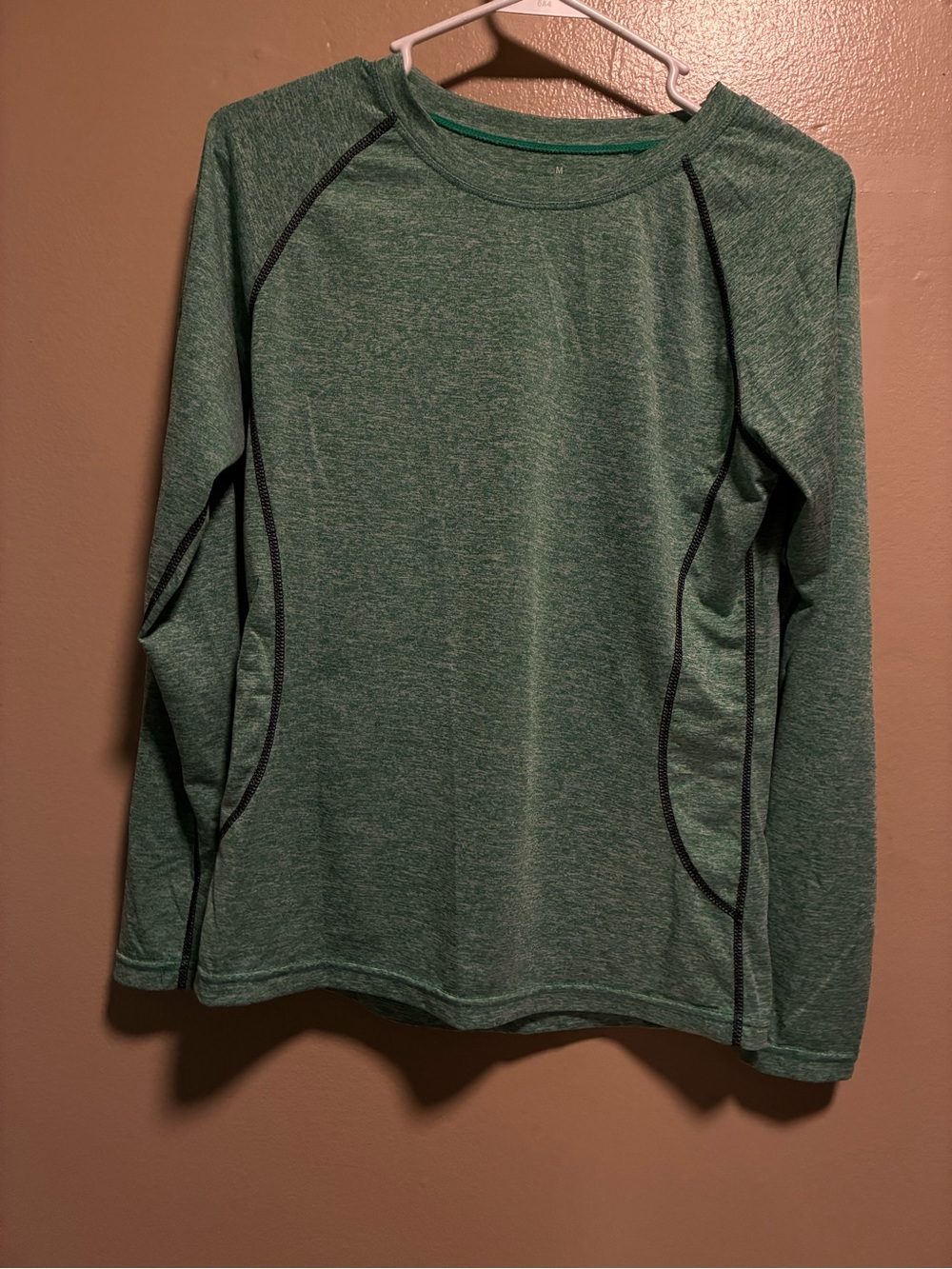 Women's Long Sleeve Performance Tee in Heather Green